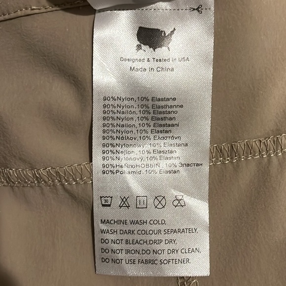 KPSun NWT Men’s Hiking Cargo Shorts - size M - Picture 9 of 11